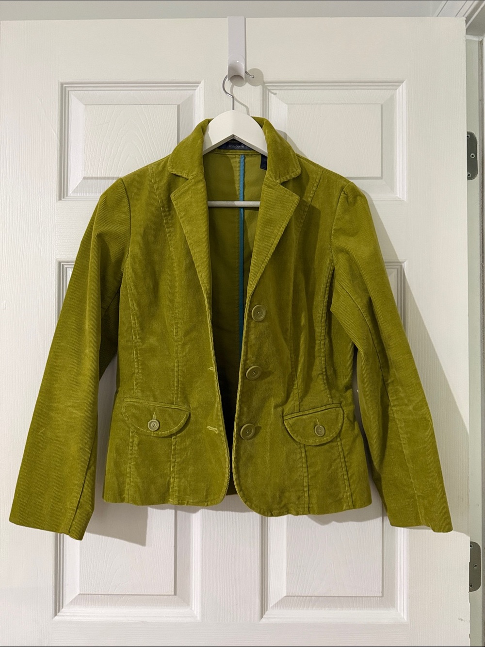 Liz Claiborne Olive Green Corduroy Blazer